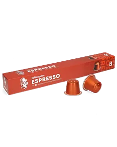 Kaffekapslen Espresso Premium package and pod for Nespresso
