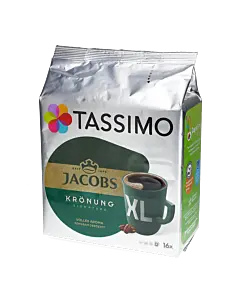 Jacobs Kr&Atilde;&para;nung XL package and capsule for Tassimo