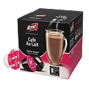 Café René Café Au Lait package and capsule for Dolce Gusto
