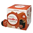 Gimoka Americano package and capsule for Dolce Gusto
