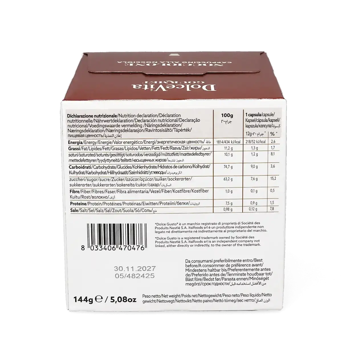 Nocciolone\u0020\u002D\u0020Lieskov\u00FD\u0020orech\u0020Cappuccino