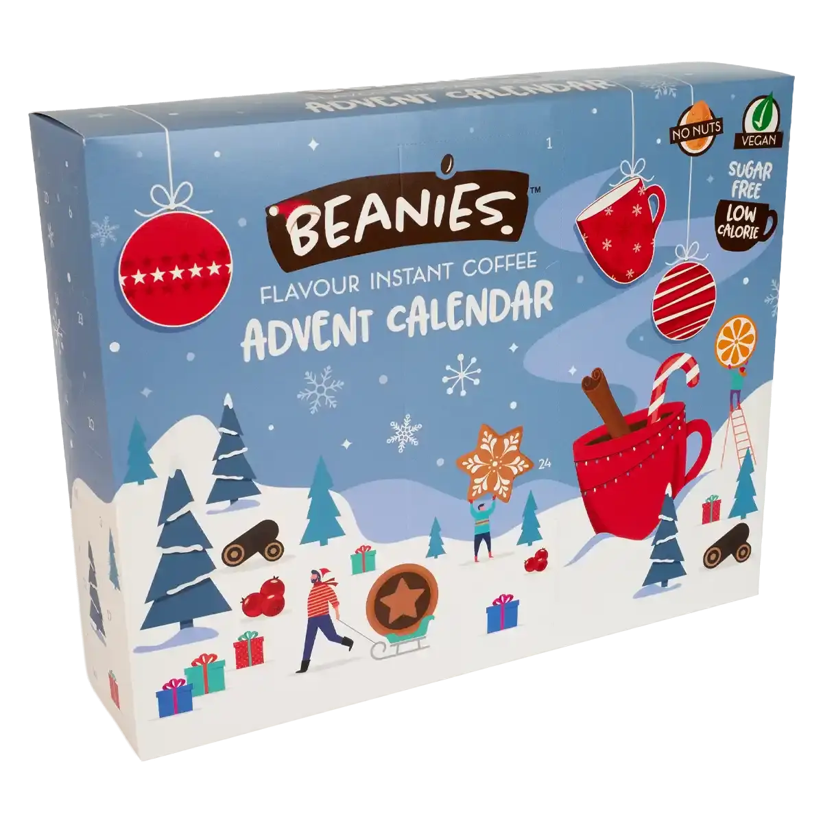Adventný Kalendár s Instantnou Kávou