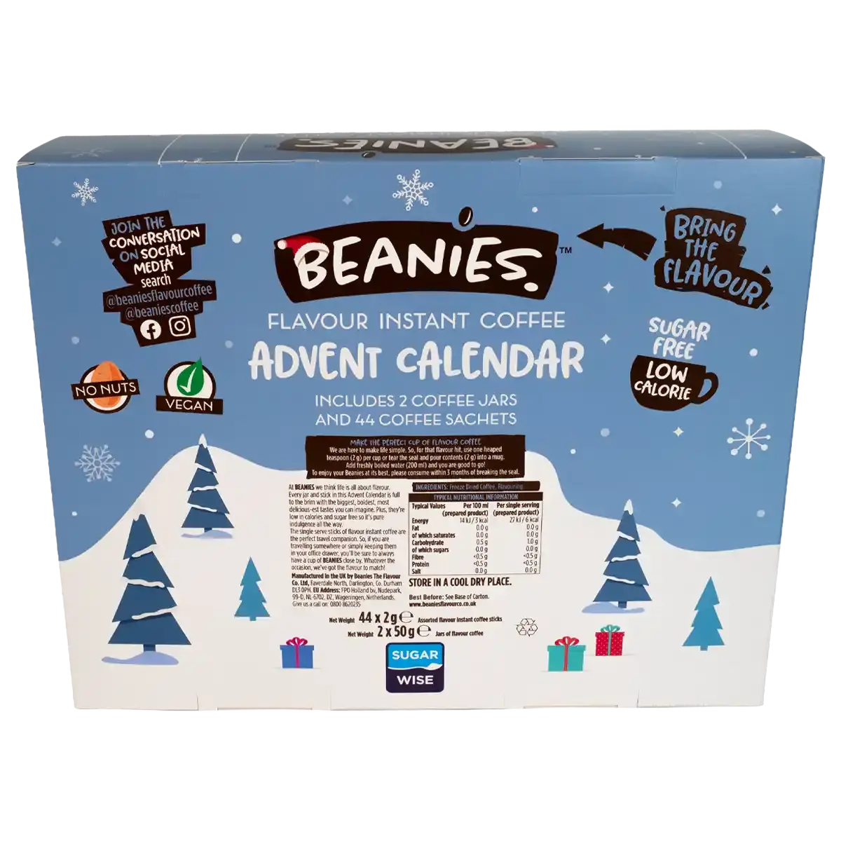 Adventný Kalendár s Instantnou Kávou