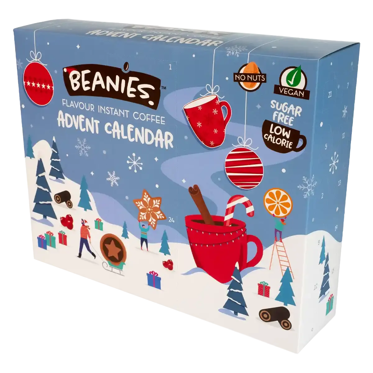 Adventný Kalendár s Instantnou Kávou