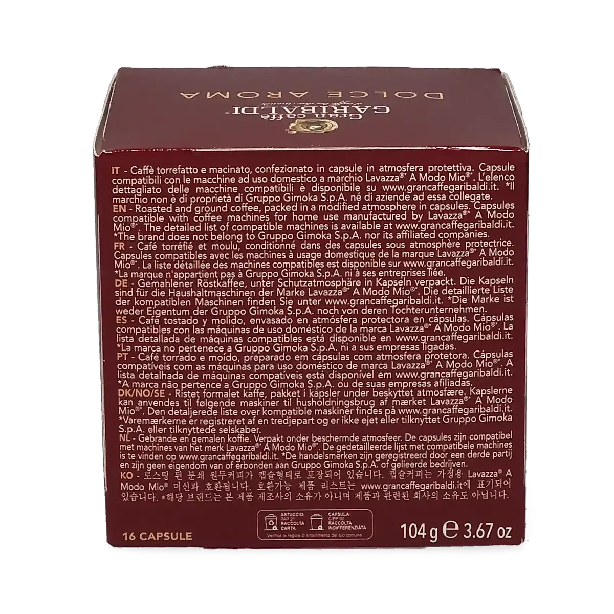 Dolce\u0020Aroma\u0020\u002D\u0020Garibaldi