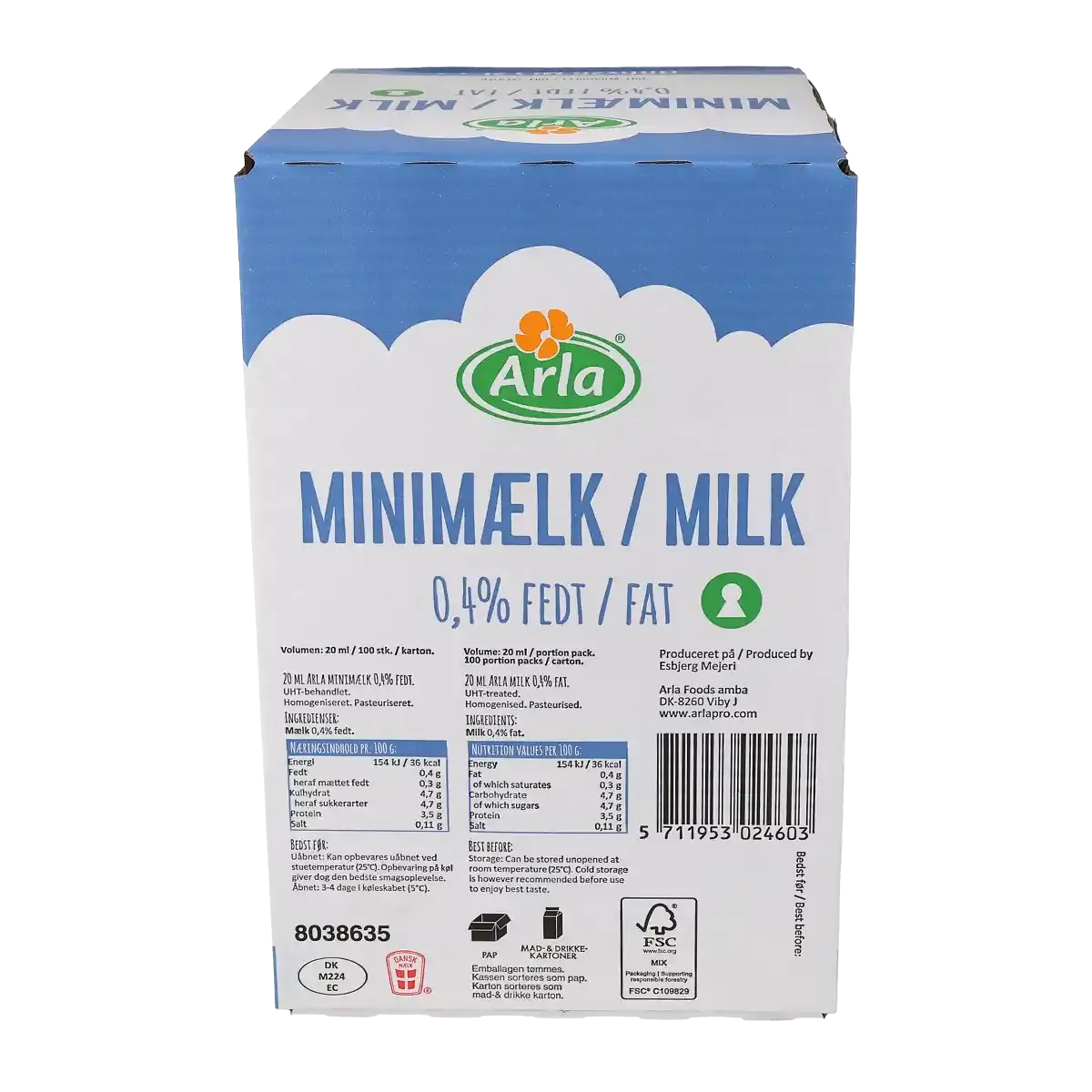 Odtučnené Mlieko - Arla