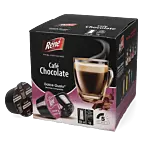Café René Chocolate Café package and capsule for Dolce Gusto

