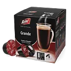 Café René Grande package and capsule for Dolce Gusto
