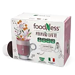 FoodNess Mermaid Latte package and pod for Dolce Gusto
