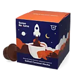 Senso Nocturno Salted Caramel Mocha package and capsule for Dolce Gusto
